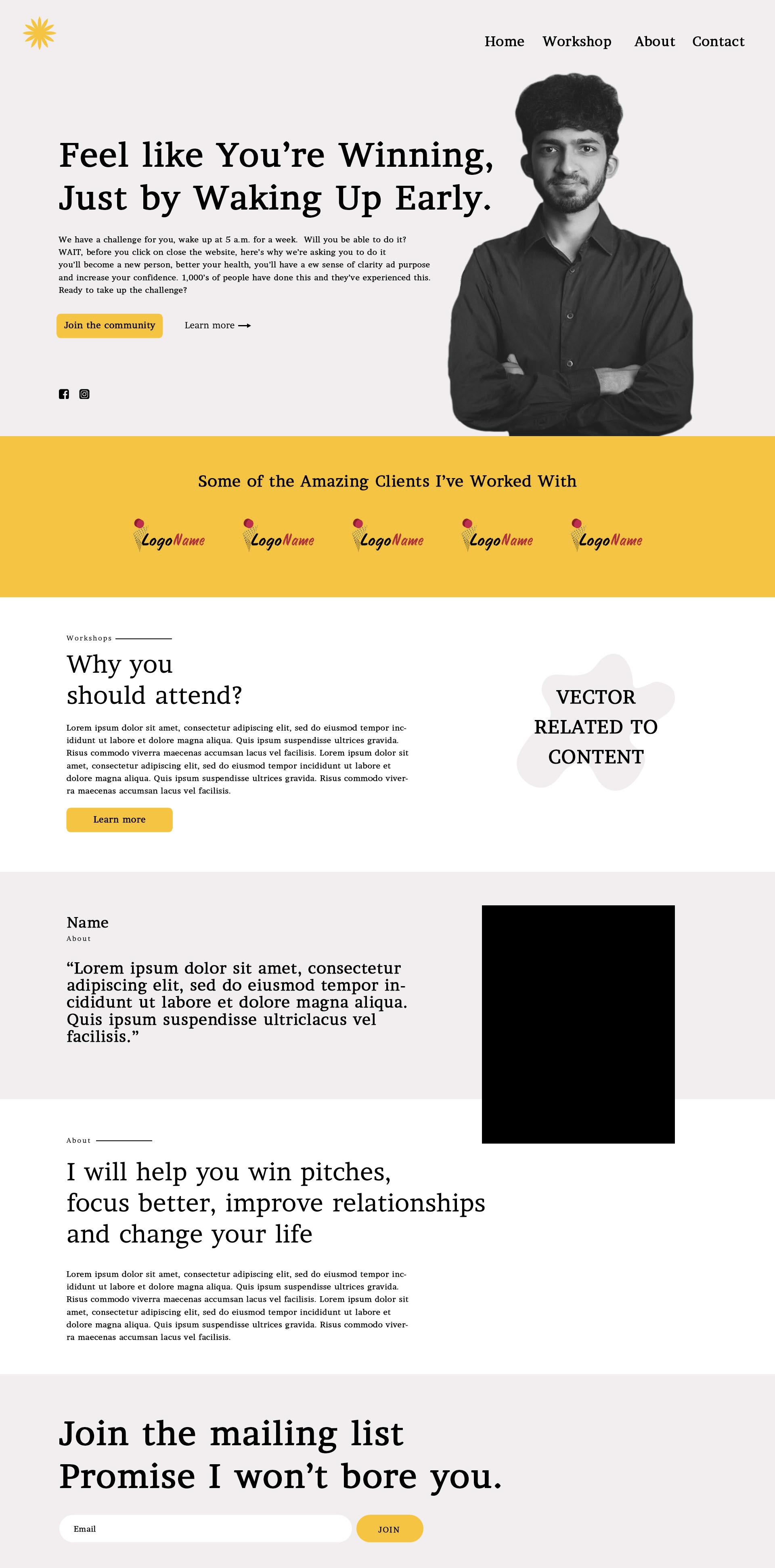 Ruthuparna 5 A.M. Workshop Design